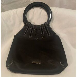 XOXO Black Bag with Circular Handle